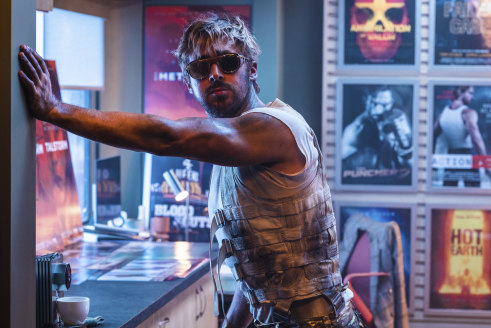 Ryan Gosling in The Fall Guy: coming to terms with contranyms at the multiplex.