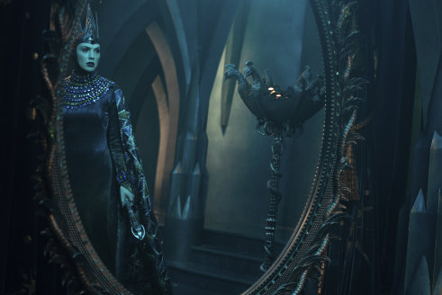 Gal Gadot as the Evil Queen.