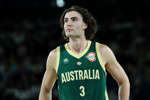 Josh Giddey was the Boomers’ best player at the World Cup.