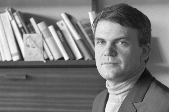Milan Kundera in May 1968.