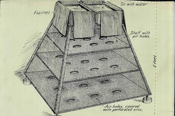 The “Coolgardie safe” predated the refrigerator.