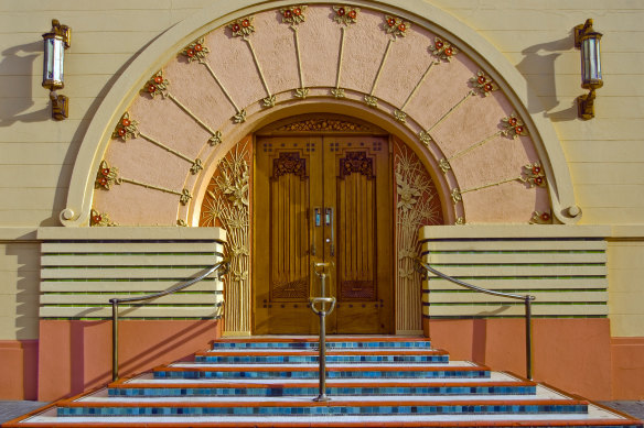 There are scores of art deco buildings in Napier, New Zealand, including the National Tobacco Company Building.