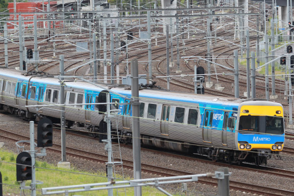 Melbourne's trains won't be grinding to a halt.