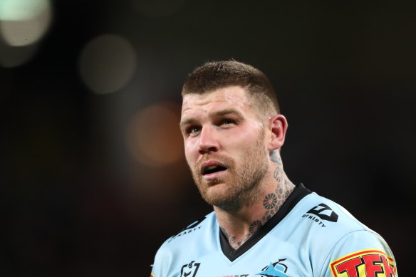 Out-of-favour Sharks star Josh Dugan looks like he has played his last game in the NRL.