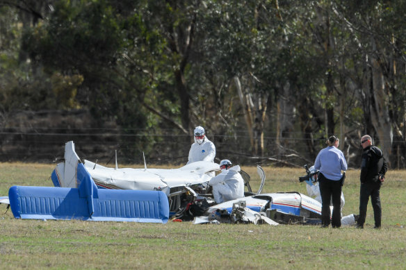 The site of one of the fatal plane crashes near Mangalore Airport.