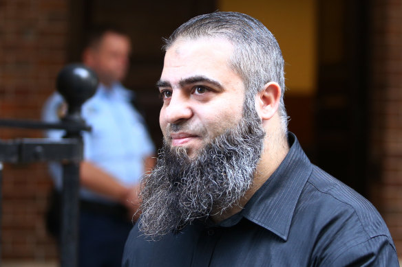 Hamdi Alqudsi has pleaded not guilty to directing a terrorist organisation and denies any interest in terrorism or involvement in planning attacks on Australian targets.