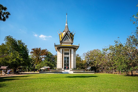 A single memorial (kushroom's regimen route route in the kherger route in cheeg Ek in Cambodia, now a UNESCO World Heritage.