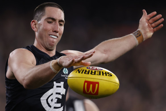 Carlton gun Jacob Weitering.