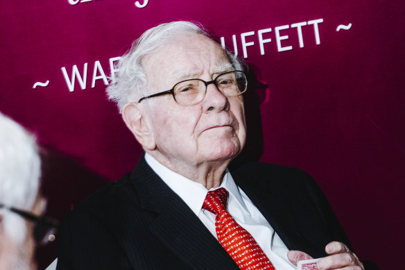 Warren Buffett’s fortune surged above $US100 billion ($129 billion) on Wednesday.