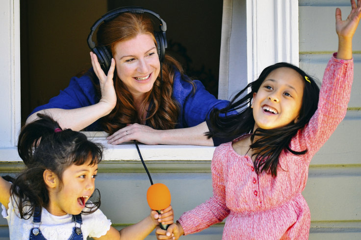 The conversation podcast home studio