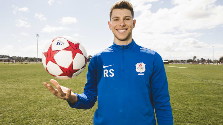 Roko Strika was at the World Cup final in Russia watching his former teammates.  Canberra Olympic midfielder Roko Strika played professionally in Croatia for six years.