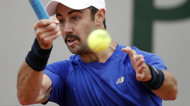 Australian Jordan Thompson has reached the French Open third round, his best result at a major tournament.