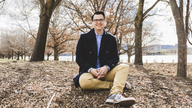 David Sharaz, who says he has learnt that the people who are different are actually the most interesting.