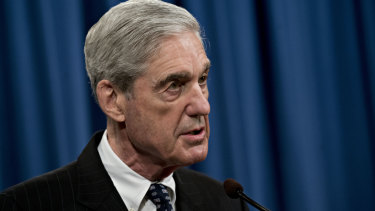 Robert Mueller, former-special counsel for the US Department of Justice.