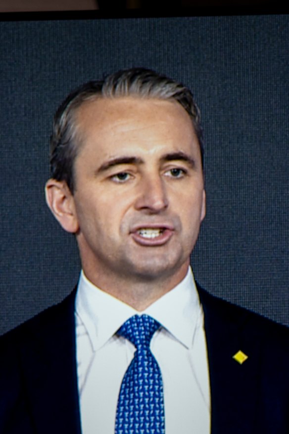 CBA chief executive Matt Comyn.