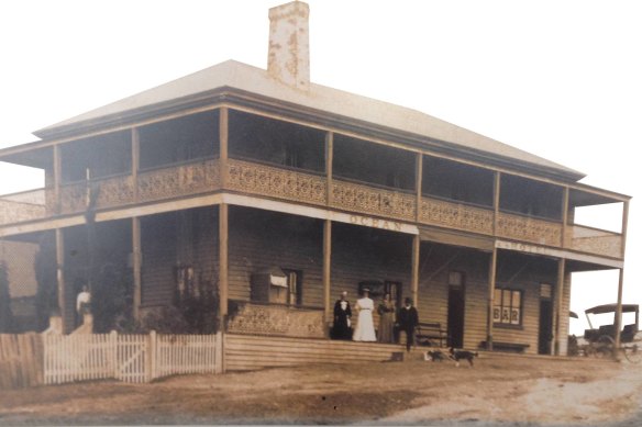 The hotel was established on its current site in 1888.