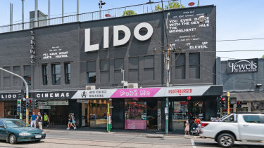 Lido Cinemas complex at 679 Glenferrie Road.