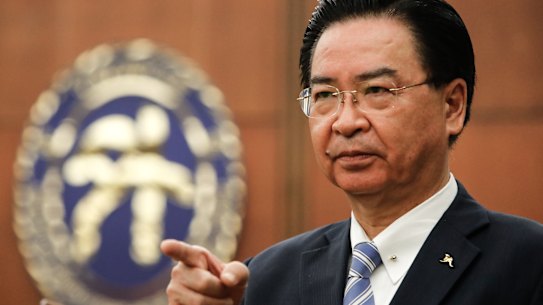 Taiwan’s Foreign Minister Joseph Wu 