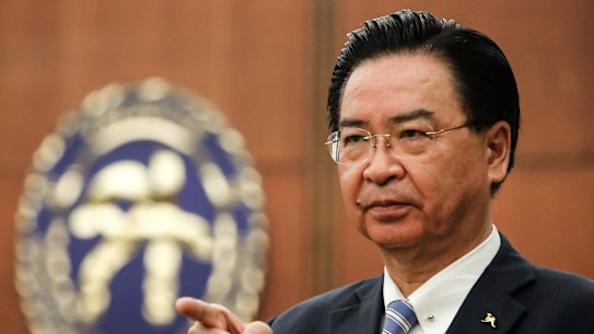 Taiwan’s Foreign Minister Joseph Wu.