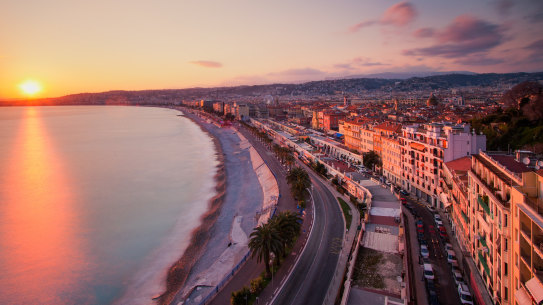 The Promenade des Anglais, Nice