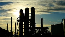 It would be only the nation’s third operating refinery, complementing operations in Geelong (pictured) and Brisbane.