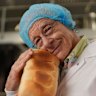 Dr Karl Kruszelnicki visits a bread factory for season two of his ABC series Dr Karl’s How Things Work.