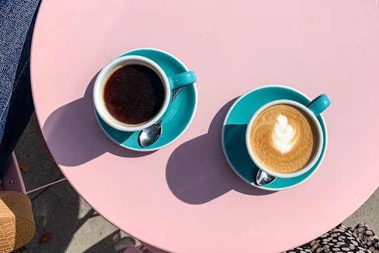 Black coffee tends to be much lower in calories than milky coffee.