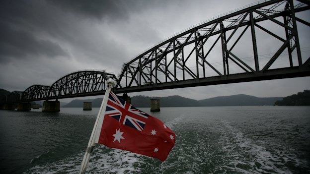 The Hawkesbury River will pose a challenge for engineers if a high-speed rail line between Sydney and Newcastle is built.