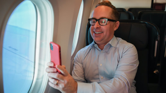 You might run into Alan Joyce on your next Qantas flight.