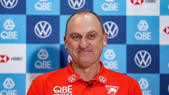 John Longmire coached Sydney to five grand finals for one premiership, and is likely to be sounded out for the Melbourne coaching job.