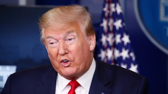 US President Donald Trump has regularly used his Twitter account to promote conspiracy theories.