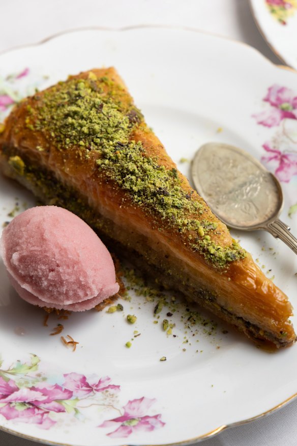 Baklava served at Kismet in Balaclava.