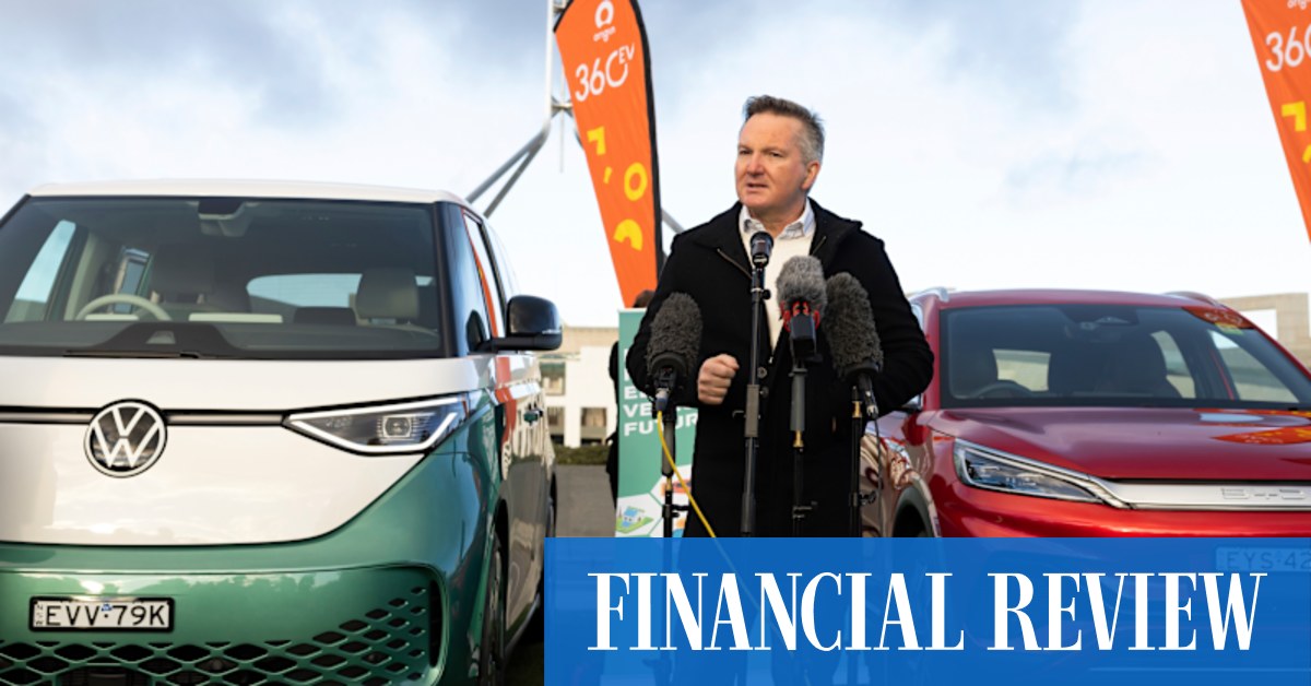 afr.com - Ronald Mizen - EV owners face job trap if Labor extends cuts to tax break