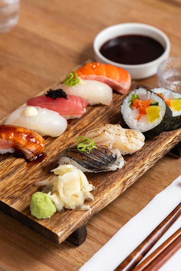 The cuts of fish used in the “signature” sushi selection nigiri are full of flavour and melt in the mouth.
