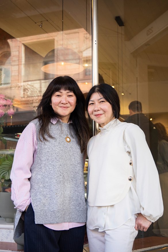 Sisters Vivian (left) and Ellena Ly, who own Calle Bakery.