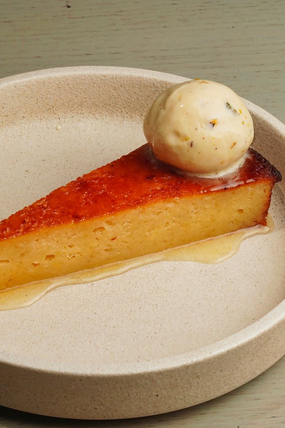 Portokalopita (orange syrup cake) which uses torn filo in place of flour.