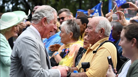 Royal couple stay at NSW farm with friends before official fun and Games