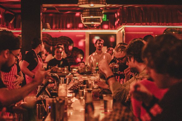 The Appletini has joined the party at Sydney’s Herb Taverne. 