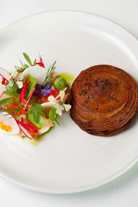 Caraway pastry.