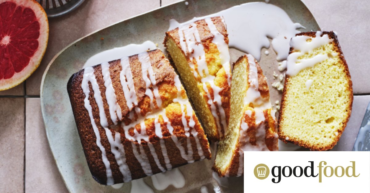 Pink grapefruit pound cake recipe inspired by the French Le Weekend cake