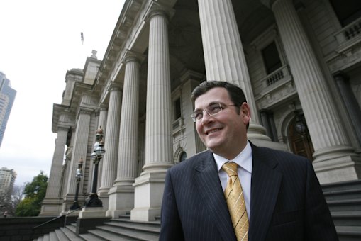 2008: Victorian health minister Daniel Andrews.