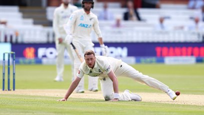 Ollie Watson took two wickets at Lord’s before his day turned sour.