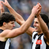 Nick Daicos dazzles as Collingwood keep finals hopes alive