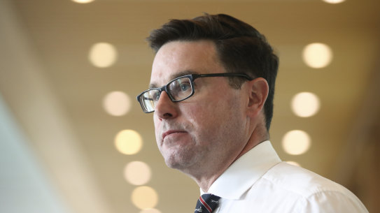 Federal Agriculture Minister and Deputy Nationals leader David Littleproud said Victoria's progress was 'glacial'.