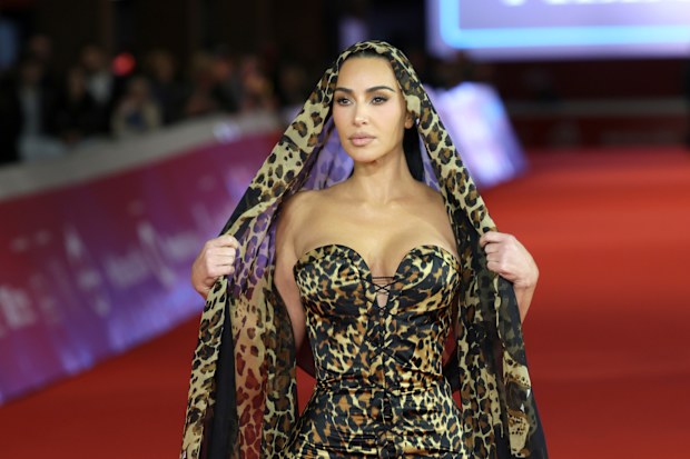 Kim Kardashian attends the All’s Fair screening during the 21st Rome Film Festival at Auditorium Parco Della Musica on October 24, 2026 in Rome, Italy.