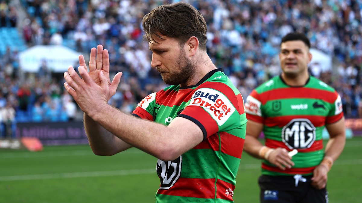 NRL news 2026 | Jai Arrow leads out South Sydney Rabbitohs to record ...