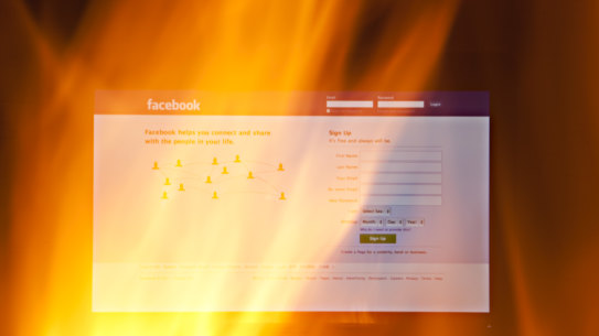 China's "great firewall" blocks users from accessing Facebook and many media websites.
