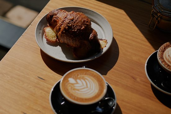 Grab a coffee and pastry from Craftwork Roasting Co, Eltham.
