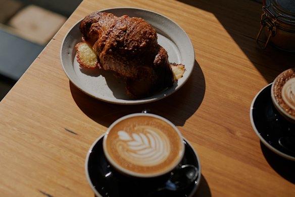 Grab a coffee and pastry from Craftwork Roasting Co, Eltham.
