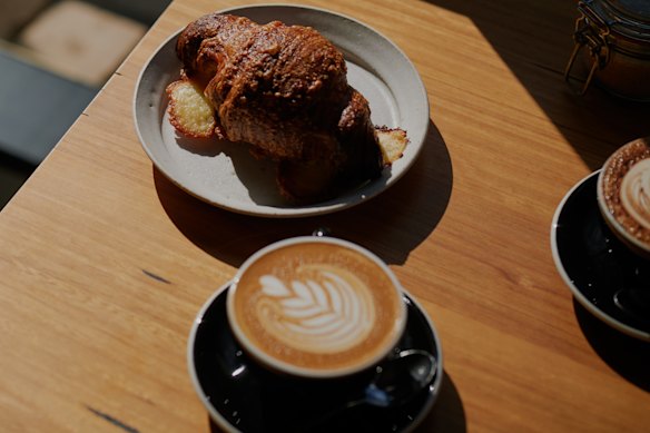 Grab a coffee and pastry from Craftwork Roasting Co, Eltham.